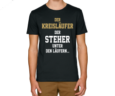 Kreisläufer Steher - Shirt black 