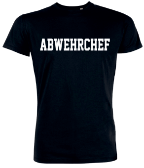 Abwehrchef - Shirt black 