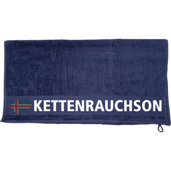 Kettenrauchson - Island Handtuch 