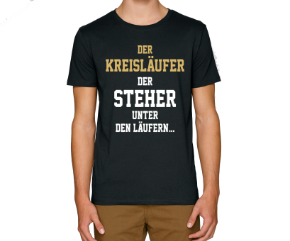Kreisläufer Steher - Shirt black 