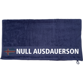 Null Ausdauerson - Island Handtuch 