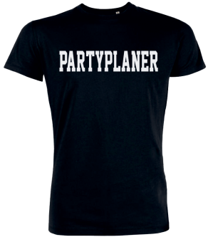 Partyplaner - Shirt black 
